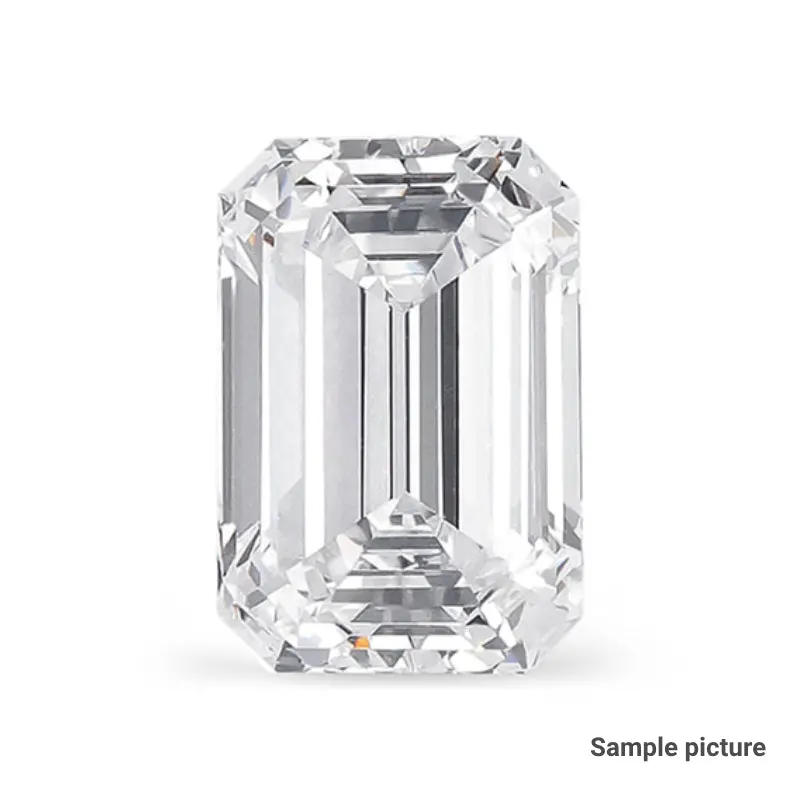 0.50 Ct Emerald-Cut Natural Diamond – Gia Certified (Id: 15352029) 1