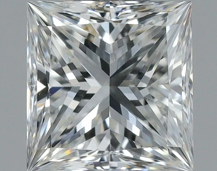 0.51 Ct Princess-Cut Natural Diamond Certified By Gia (Id: 1503275193) 1