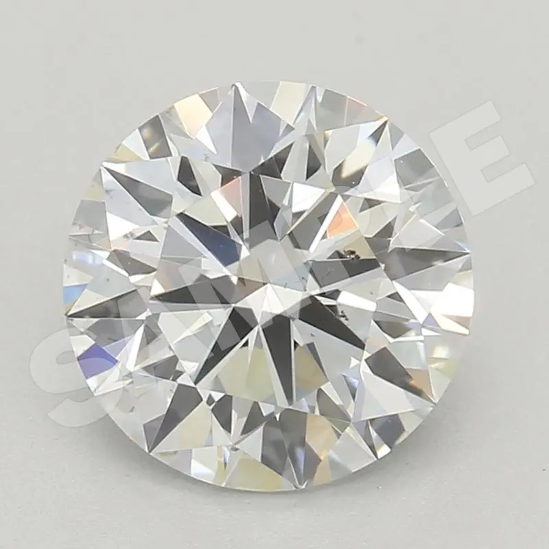 1.03 Carat Round Lab-Grown Diamond Certified By Igi, Report Id Lg75****** 1