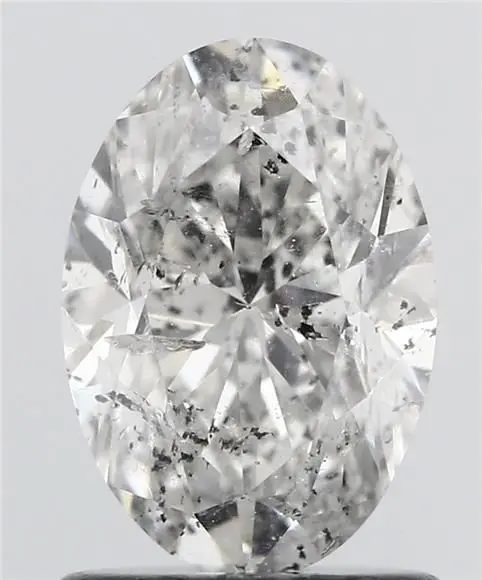 1.20 Ct Oval Natural Diamond Graded By Hrd (Id: 230000013647) 1