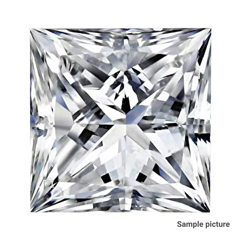 1.50 Ct Princess-Cut Natural Diamond – Premium In-House Certification (Id: Egl1701004720) 1