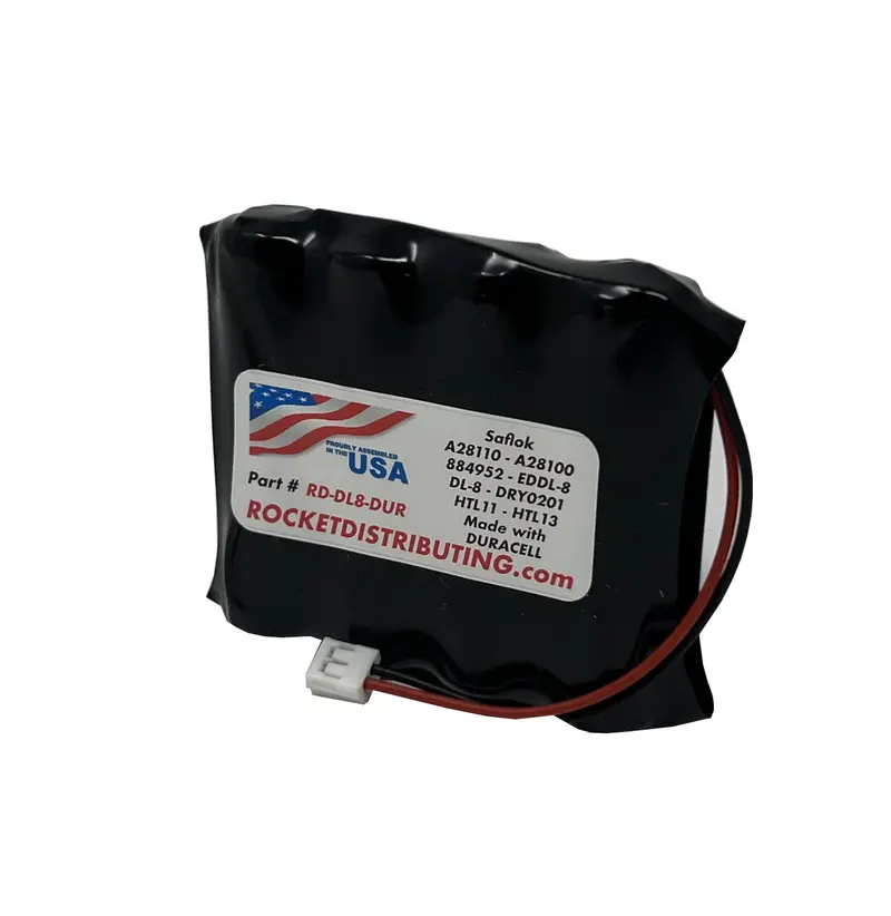 100-0195 Door Lock Replacement Battery 1
