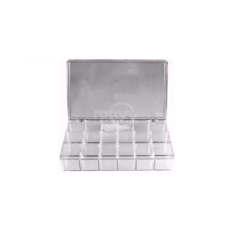 11-Inch × 6.5-Inch Clear Plastic Assortment Box – Rotary 8991 1