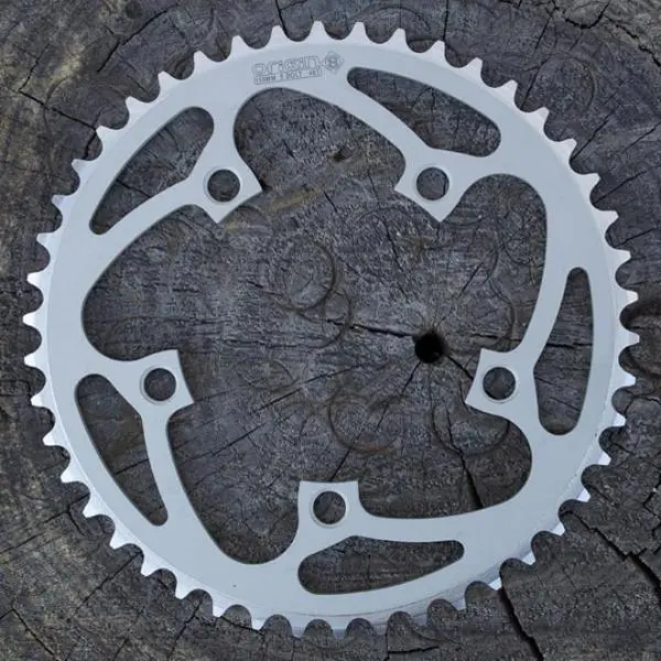 110Mm Bcd 46-Tooth Chainring For Road Or Gravel Cranks 1