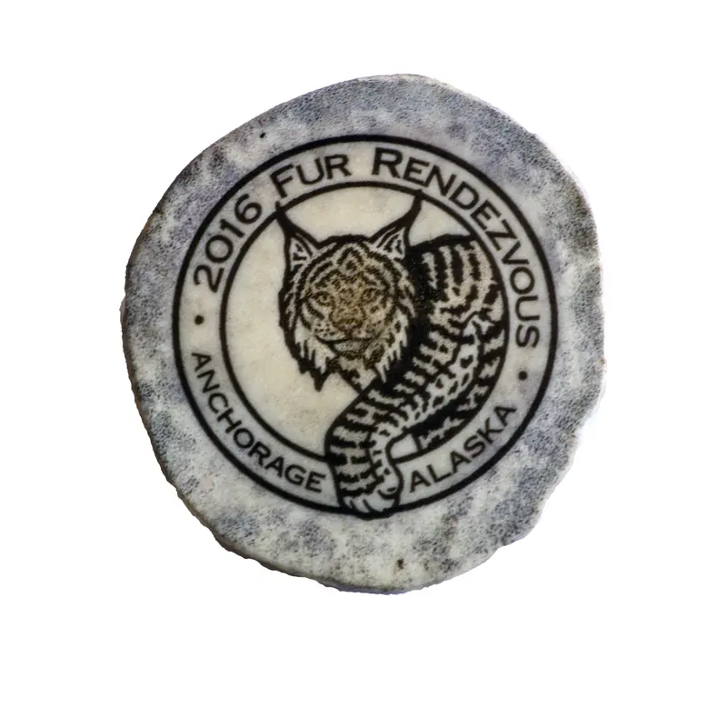 2016 Moose Antler Design Collector Pin 1