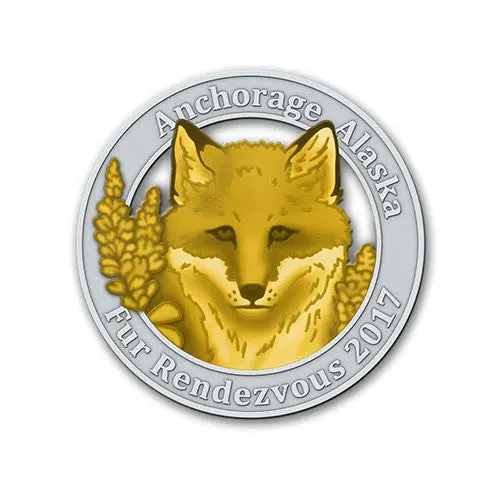 2017 Limited-Edition Gold And Silver Collectible Pin 1