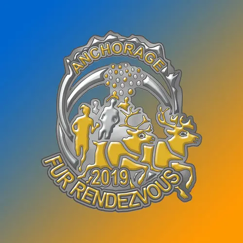 2019 Dual-Tone Gold And Silver Collector Pin 1