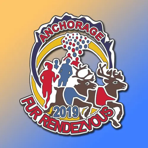 2019 Illustrated Color Collector Pin 1