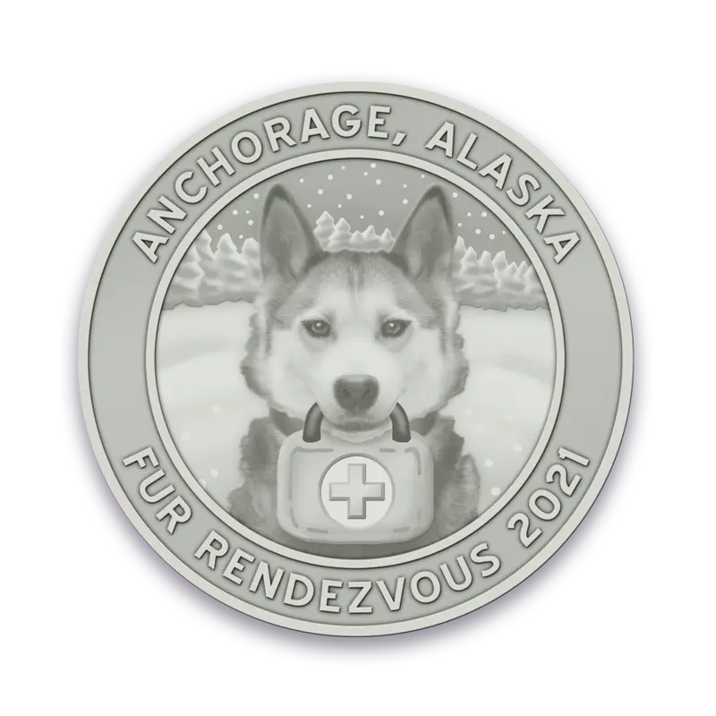 2021 Pewter Commemorative Collector Pin 1