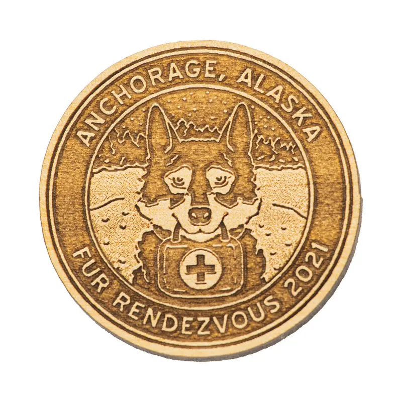 2021 Wooden Collector Pin – Artisan-Made Limited Edition 1