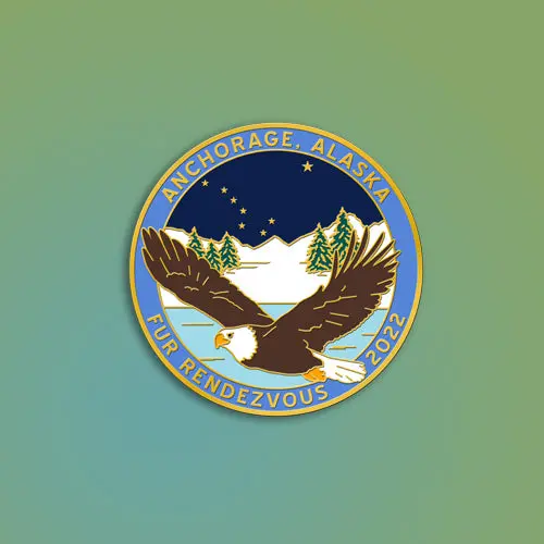 2022 Colorful Collector Pin – Vibrant Limited-Edition Design 1