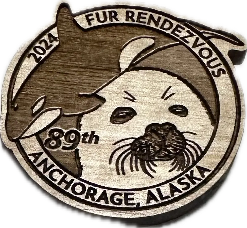 2024 Handcrafted Wooden Pin – Limited Availability 1