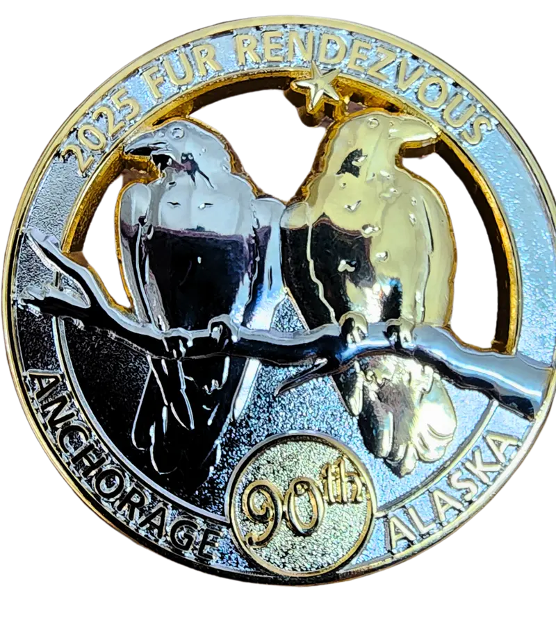 2025 Gold And Silver Collector Pin 1