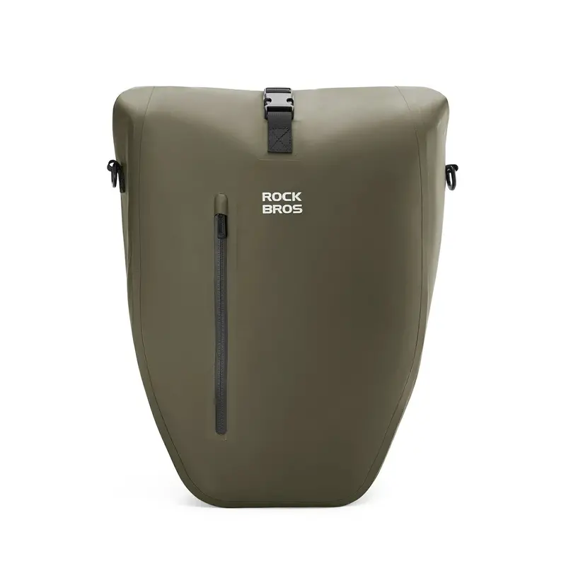 20L Roll-Top Waterproof Rear Pannier For Bike Racks 2