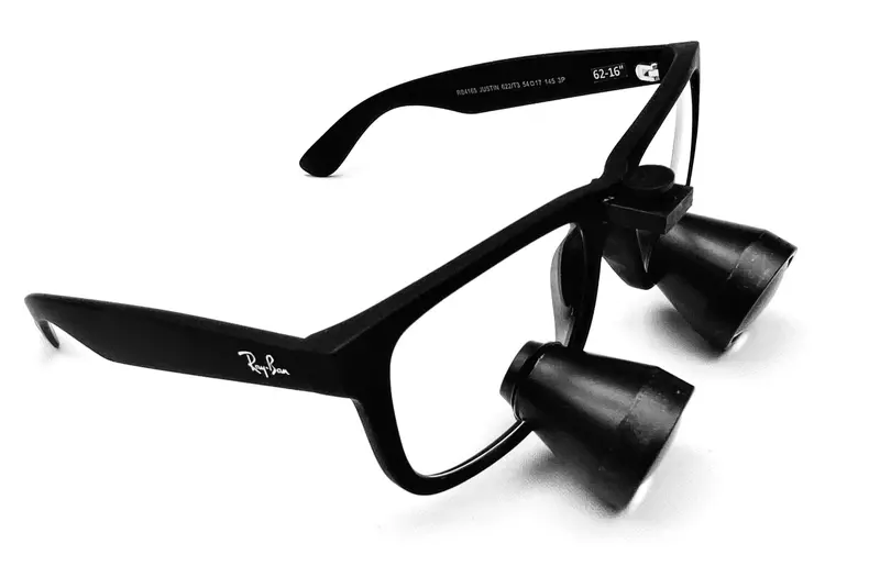 3.5X Ttl Loupe Compatible With Ray-Ban Justin Sunglasses 1