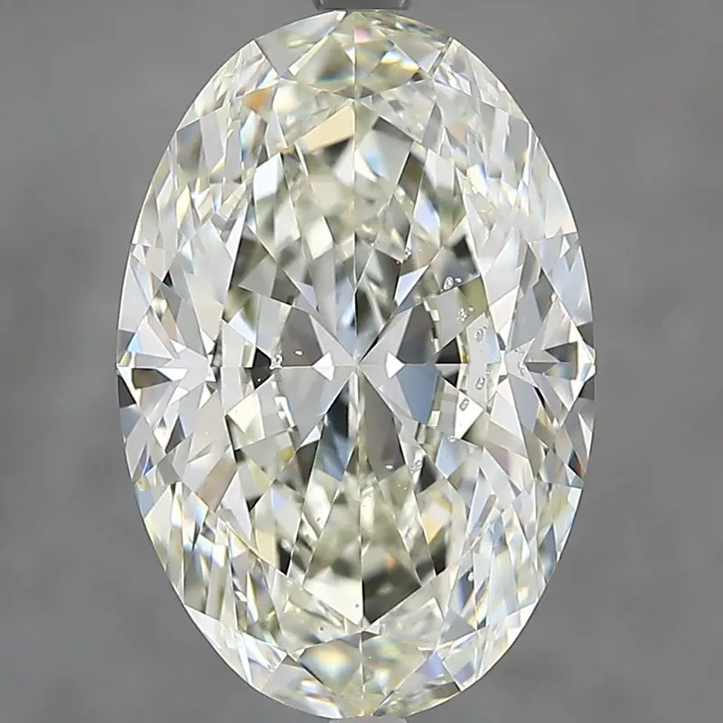 4.30 Ct Oval Natural Diamond Graded By Igi (Id: 665427855) 1