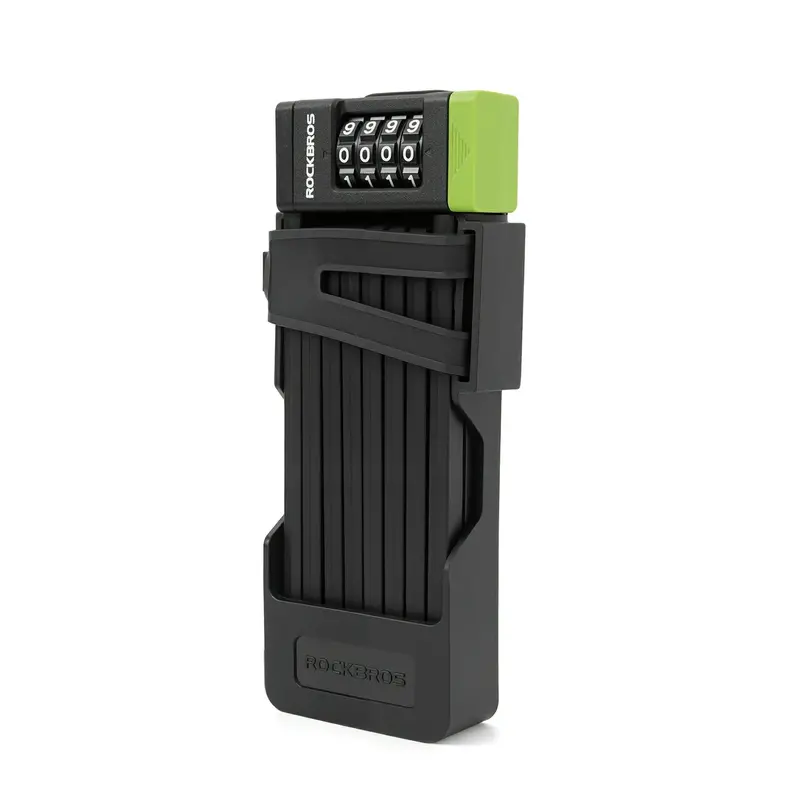 8-Section Folding Combination Lock – Compact & Secure Bike Lock 1