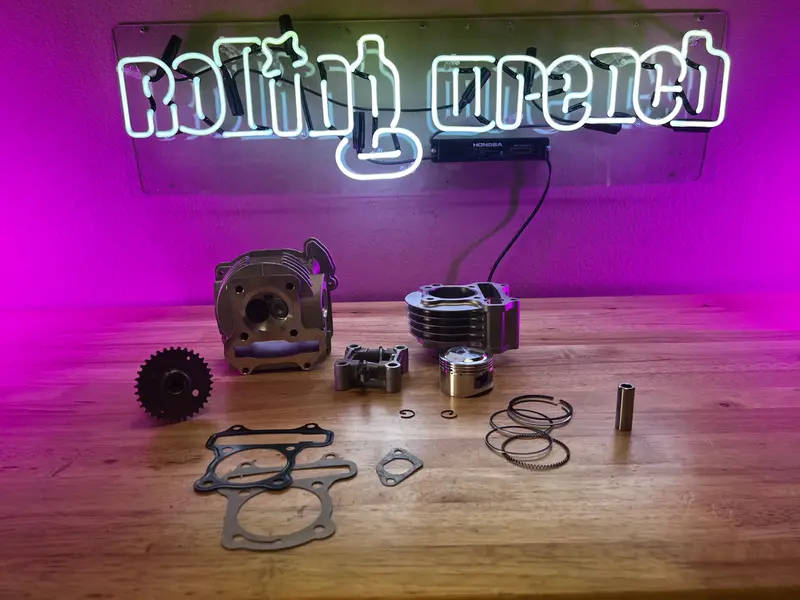 90Cc Big-Bore Engine Kit For Qmb139-Based Scooters 1