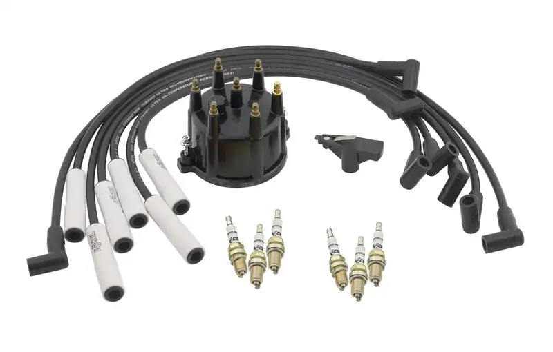Accel Tst10 Distributor Cap, Rotor, And Spark Plug Wire Kit 1