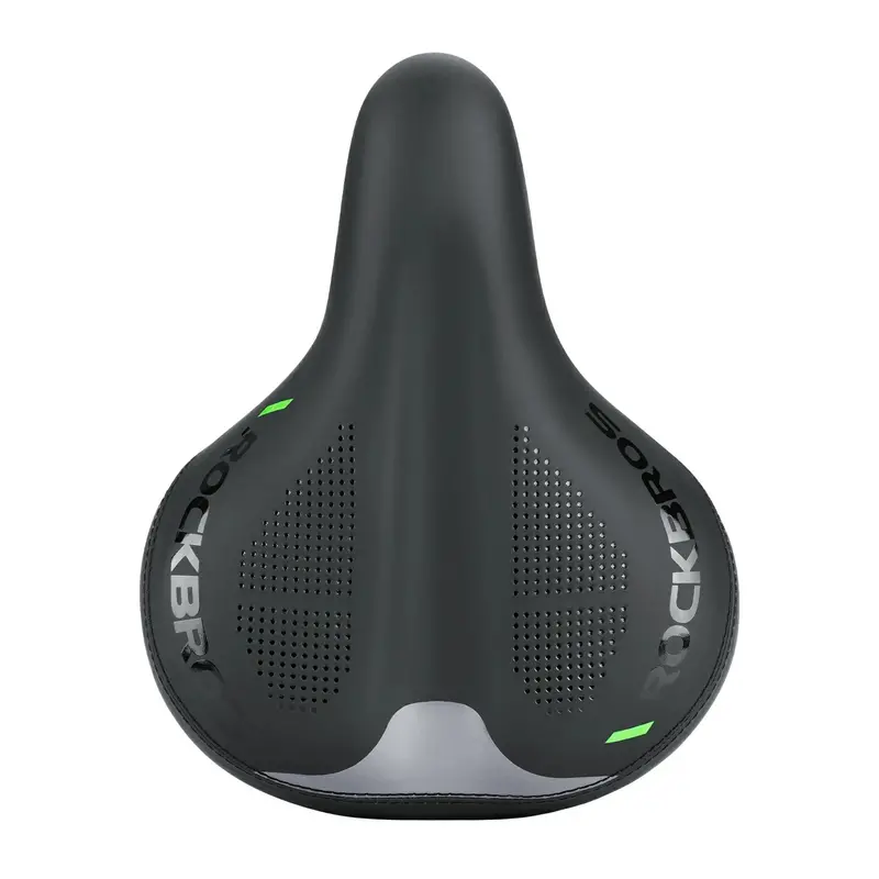 Adjustable Air-Cushioned Wide Bike Saddle For Long-Ride Comfort 1
