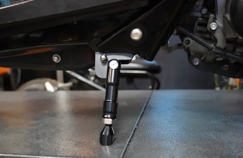 Adjustable Billet Kickstand – Honda Ruckus Custom Fit 1