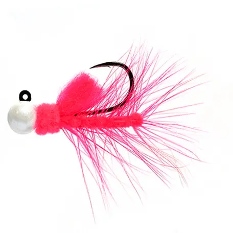 Aerojig Lightweight Hackle Jigs – 1/8 Oz For Subtle Presentation 1