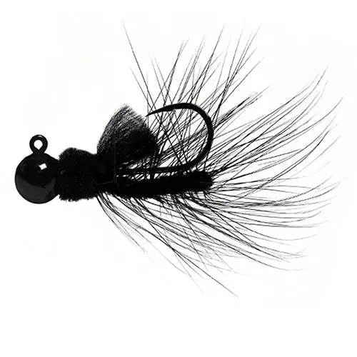Aerojig Ultra-Light Hackle Jigs – 1/16 Oz For Delicate Fishing Conditions 1