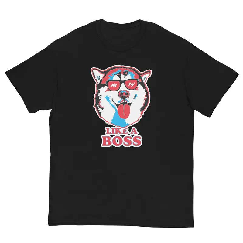 Alaskan Malamute 'Like A Boss' Graphic Tee 1