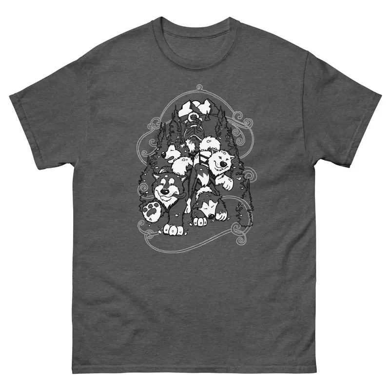 Alaskan Malamute T-Shirt – 'Sled Dogs' Breed Tribute 1