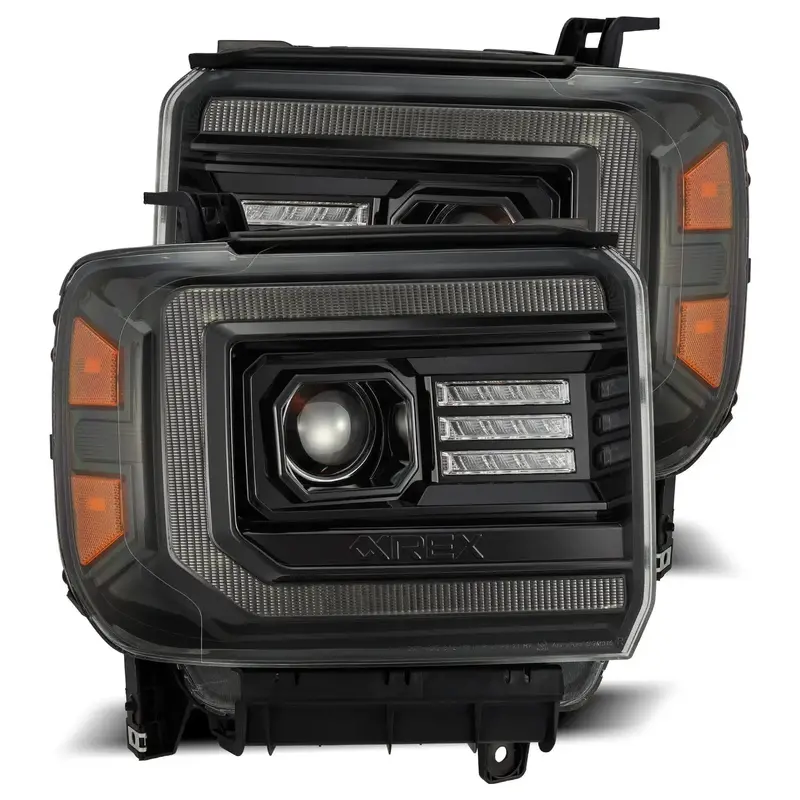 Alpharex 880612 Alpha-Black Projector Headlight Assembly 1