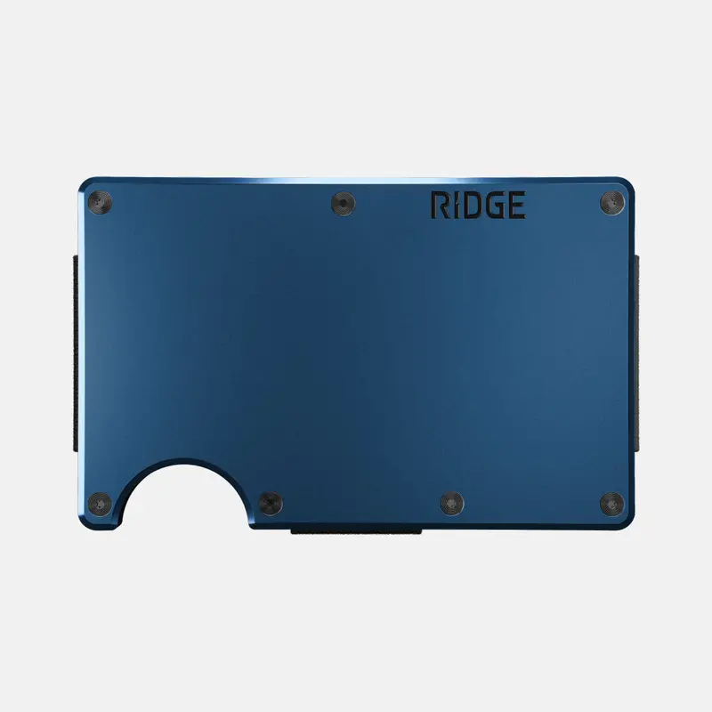Alpine Navy Slim Wallet 1