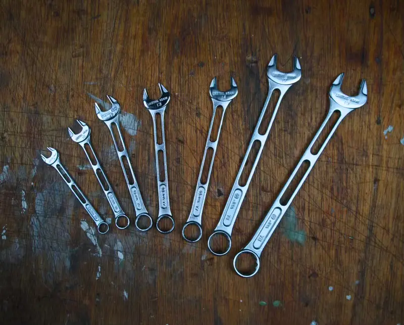 Asahi Lightool 7-Piece Combination Wrench Set (8–19 Mm) 1