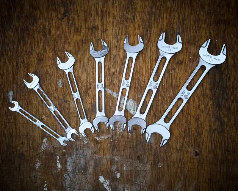 Asahi Lightool 7-Piece Open-End Wrench Set 1
