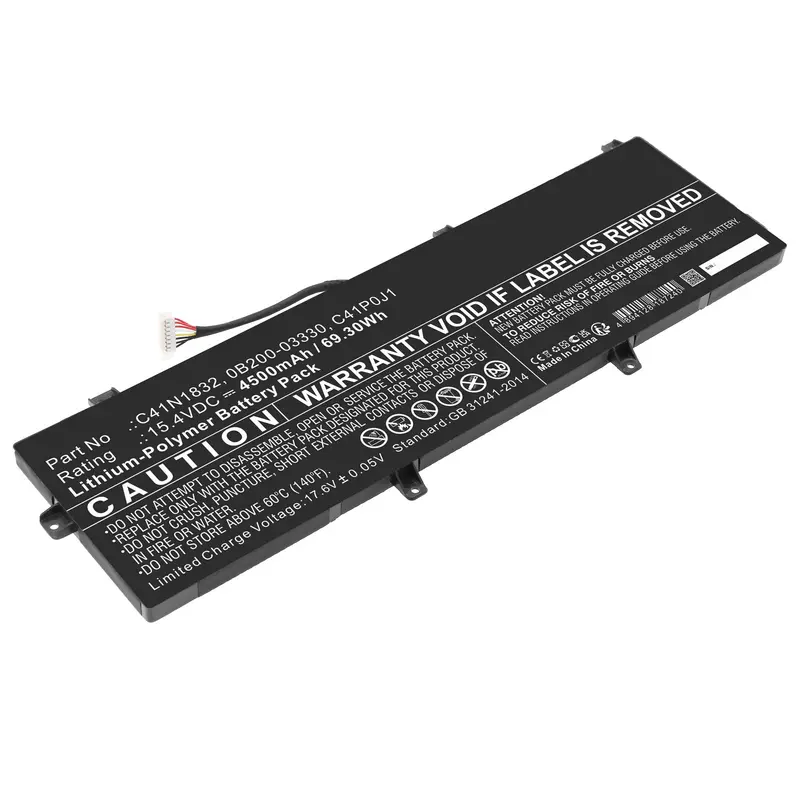 Asus C41P0J1 Laptop Battery Replacement For Notebook Computers 1