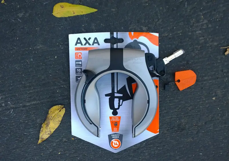 Axa Victory Frame-Mount Lock – Zlock Series With Clem Mounting Hardware 1