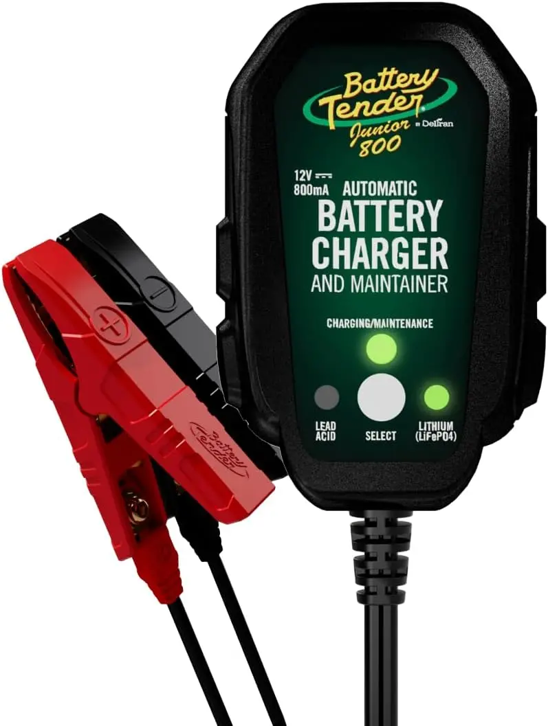 Battery Tender 022-0199-Dl-Wh 12V Smart Charger – Dual Chemistry (Lead-Acid & Lithium) 1