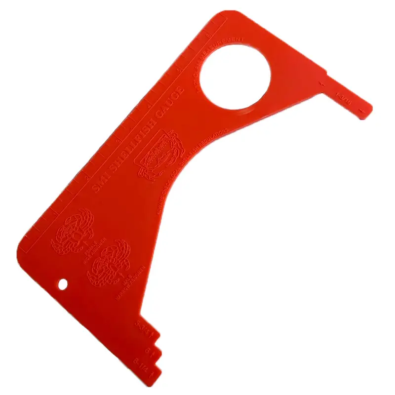 Beau Mac Plastic Shellfish Measuring Gauge 1