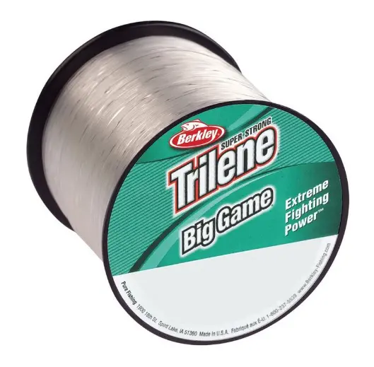 Berkley Big Game Monofilament – Clear Color, 15–50 Lb Test, 1/4# Spool 1