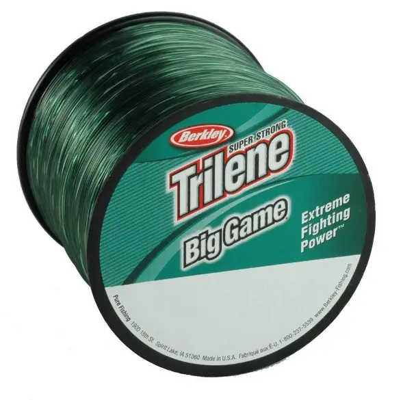 Berkley Big Game Monofilament – Green Color, 15–50 Lb Test, 1/4# Spool 1