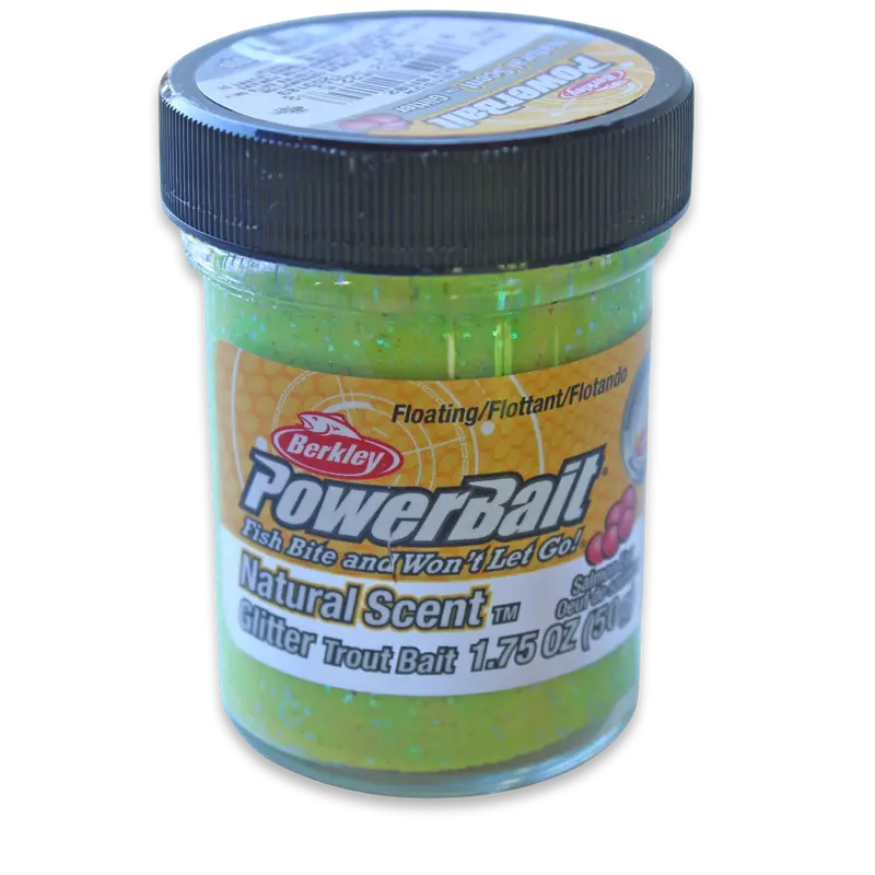 Berkley Powerbait Natural Scent Glitter Salmon Egg Bait 1