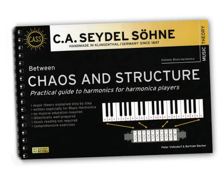 Between Chaos And Structure: A Harmonica Player’S Guide To Blues Harmonics (English Edition) | Includes Us Shipping 1