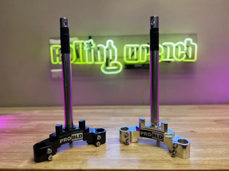 Billet Aluminum Triple Tree & Steering Stem For Ruckus 1