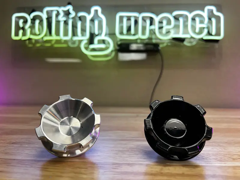 Billet Crown-Design Gas Cap For Scooters 1