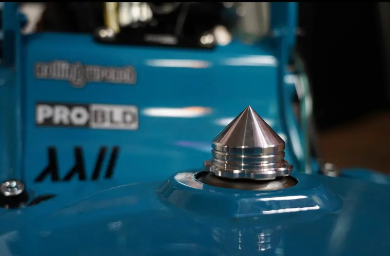 Billet Spike-Style Fuel Cap For Scooter Applications 1
