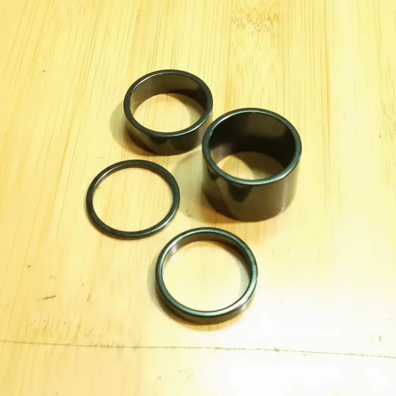 Black Aluminum 1-Inch Headset Spacer – Lightweight Stack Ring 1