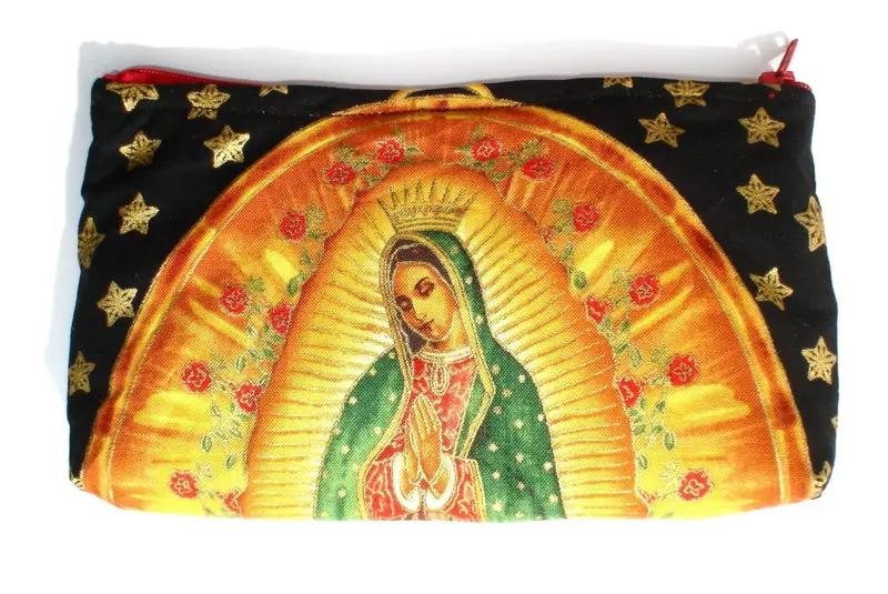 Black Our Lady Of Guadalupe Wallet 1