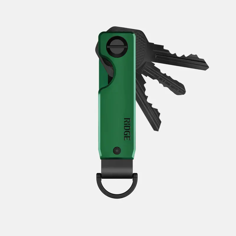 British Racing Green Ridge Keycase 1