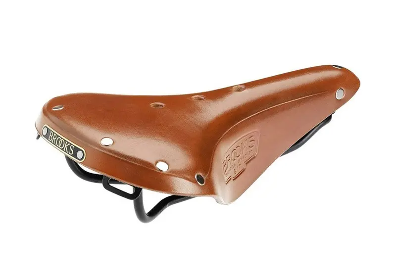Brooks B17S Classic Saddle – Short-Profile Leather Cycling Seat 1