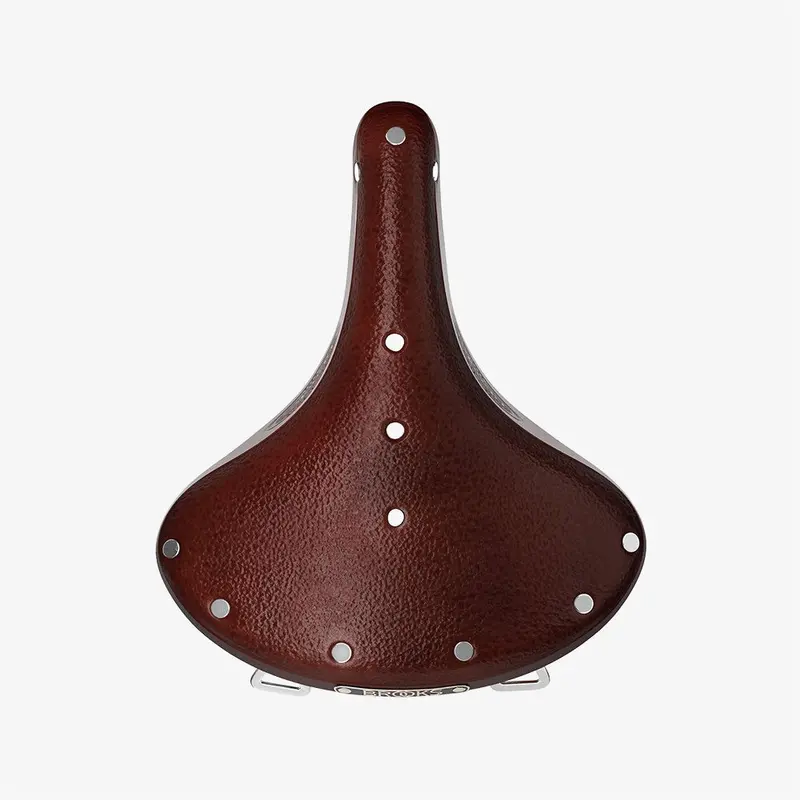 Brooks B67S Saddle – Short-Profile Leather Model With Steel Rails 3