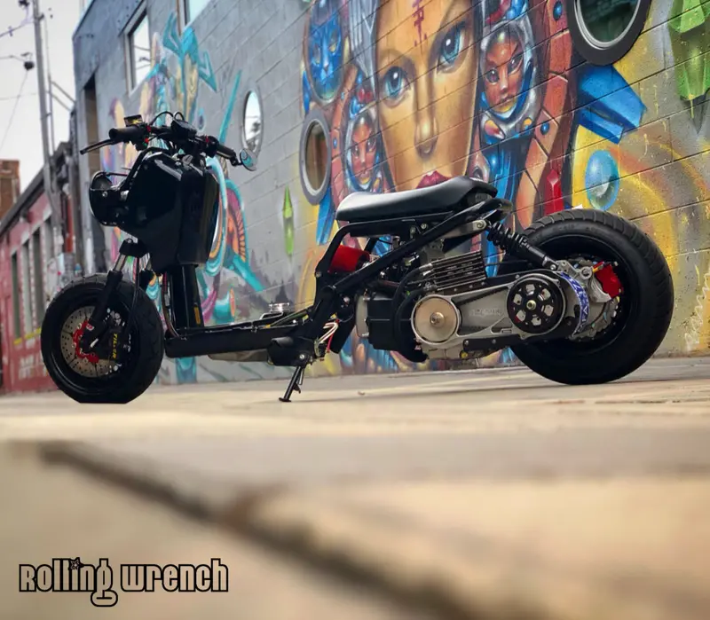 Building A Stretched Honda Ruckus – Quick Gy6 Build Video 1